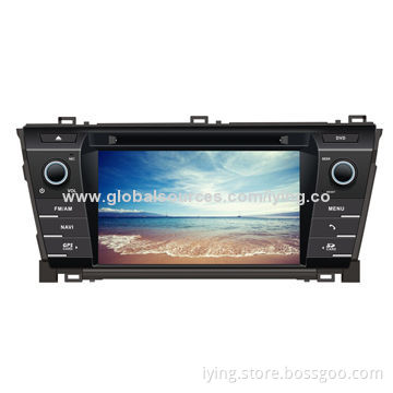 Car GPS Navigation System for Toyota 2014 Corolla, Supports 3G, Bluetooth Phonebook Letter Search